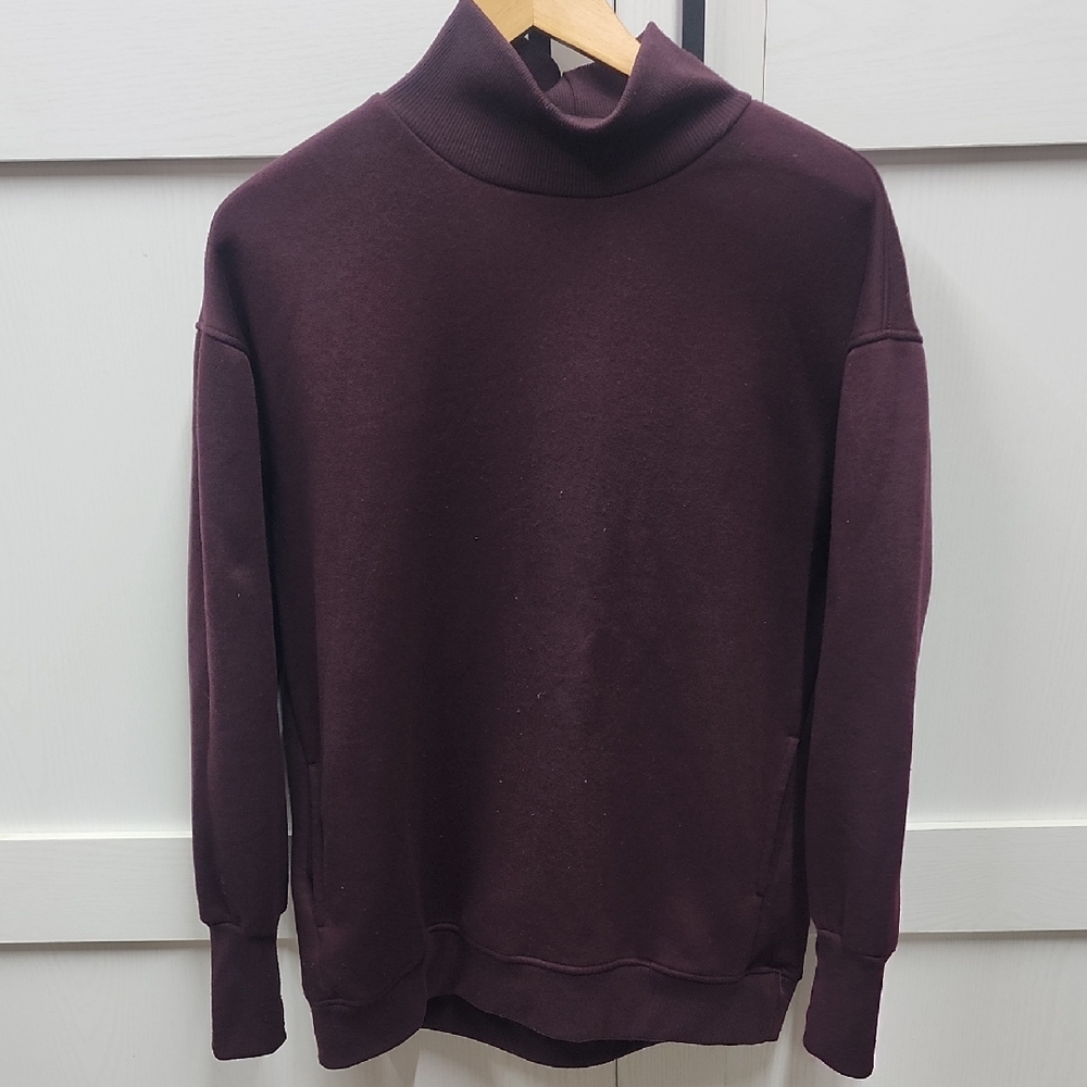 RBX  Deep Purple Turtleneck Sweater